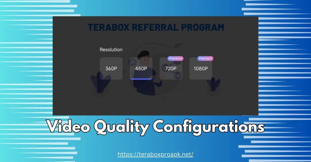 Terabox video quality resolution