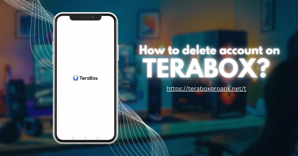 How to delete account on terabox?